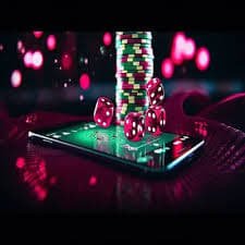 m club Live Casino Mobile APP ဖြင့် Baccarat Dragon Tiger ကစားနေသောပုံ